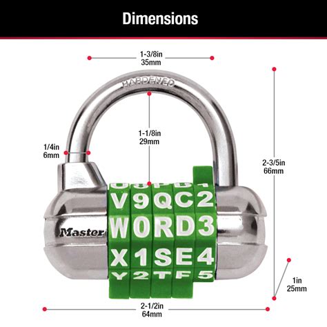 1534D Combination Lock .